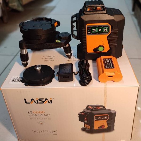 máy bắn cốt laser Laisai LSG6666 12 Tia Xanh