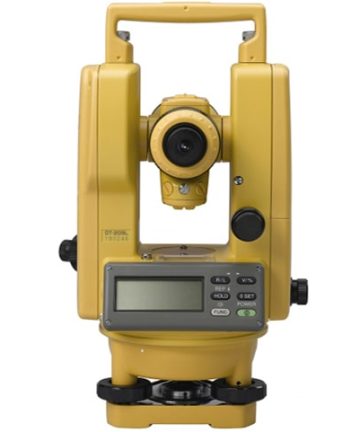 máy kinh vĩ điện tử topcon dt 205